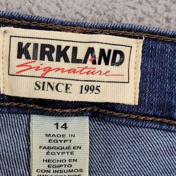 NEW Kirkland Womens 14 Signature High-Rise Skinny Fit  Jeans Denim - Picture 4 of 7